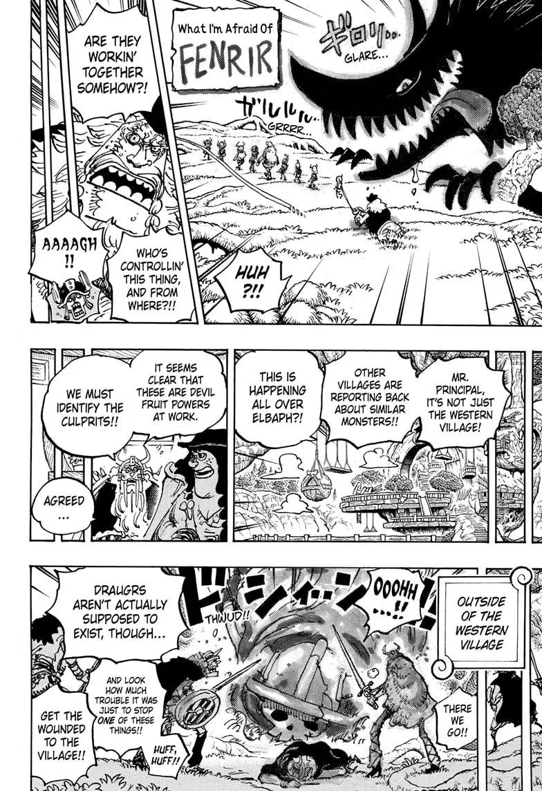 Read One Piece (Colored) chapter 1144 image 11 on Lezhin