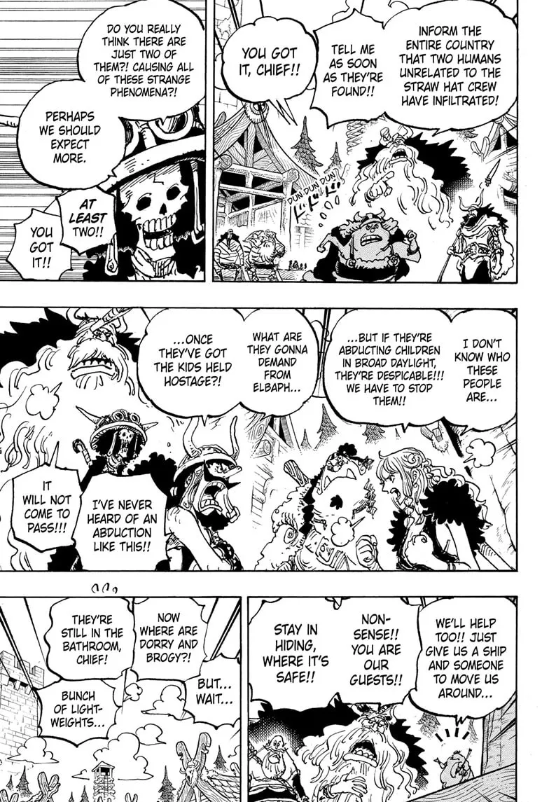 Read One Piece (Colored) chapter 1144 image 6 on Lezhin