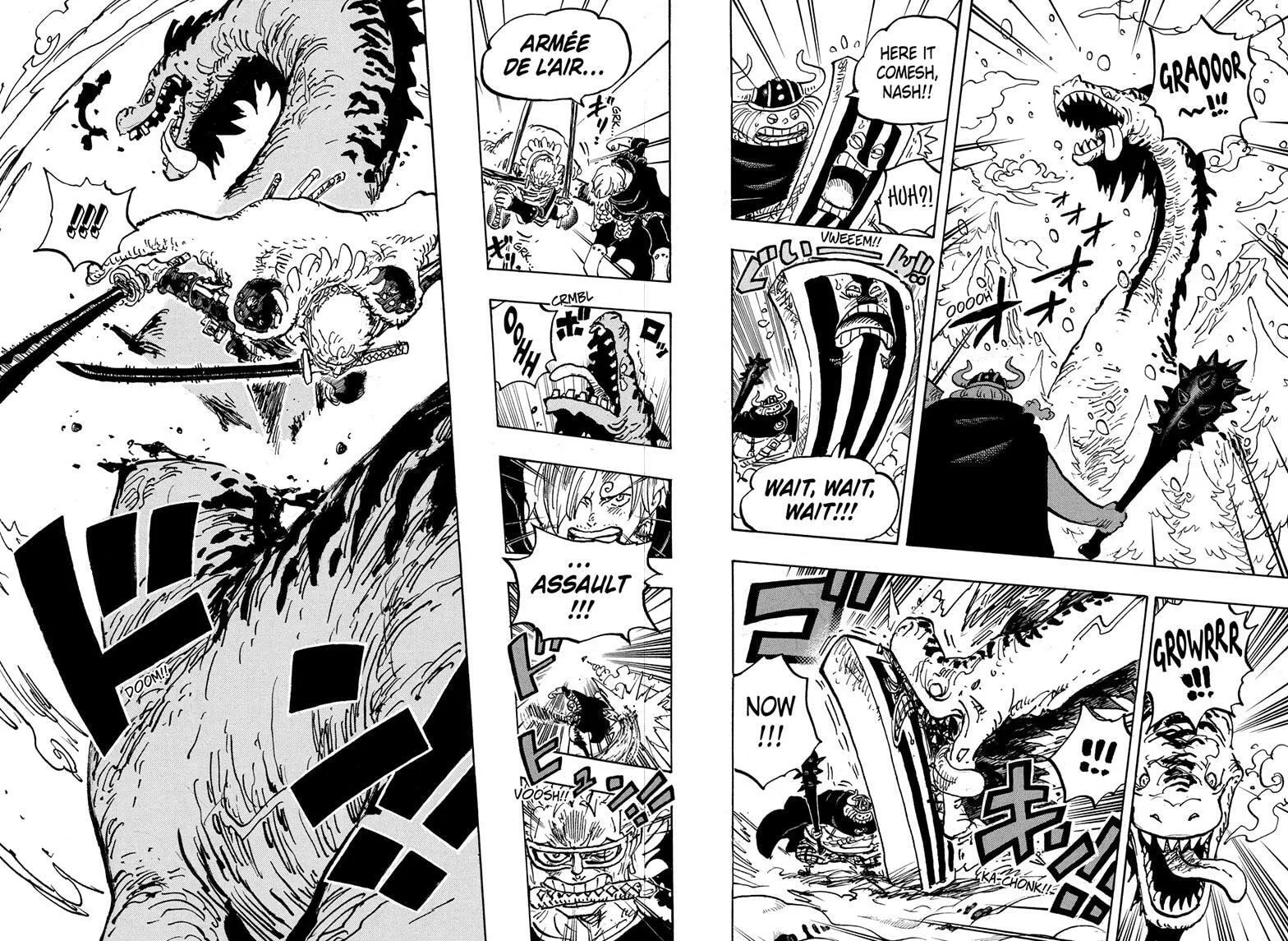 Read One Piece (Colored) chapter 1145 image 3 on Lezhin