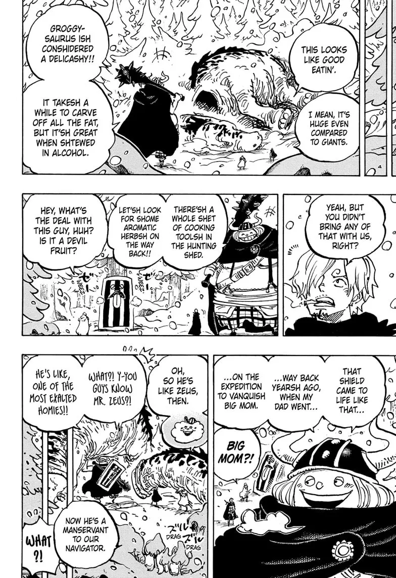 Read One Piece (Colored) chapter 1145 image 4 on Lezhin