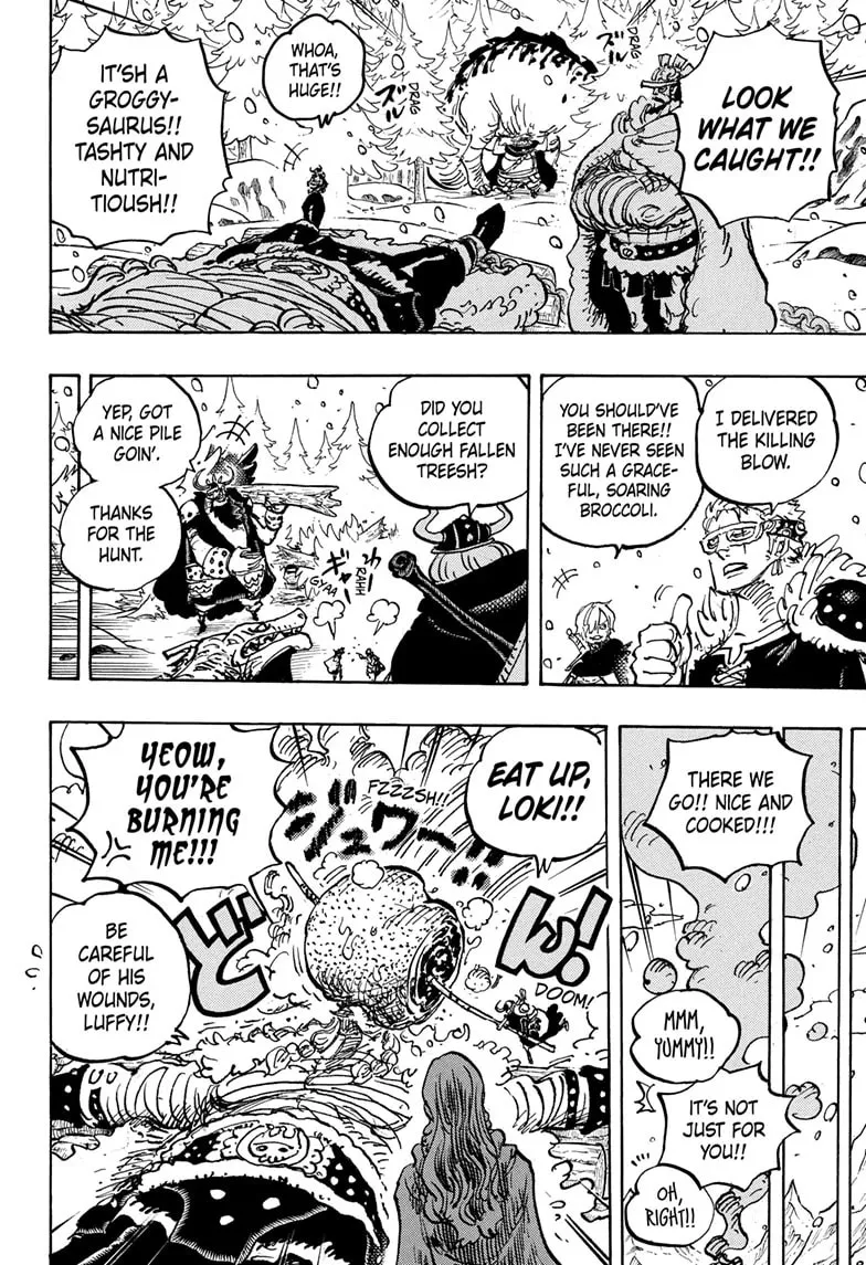 Read One Piece (Colored) chapter 1145 image 6 on Lezhin