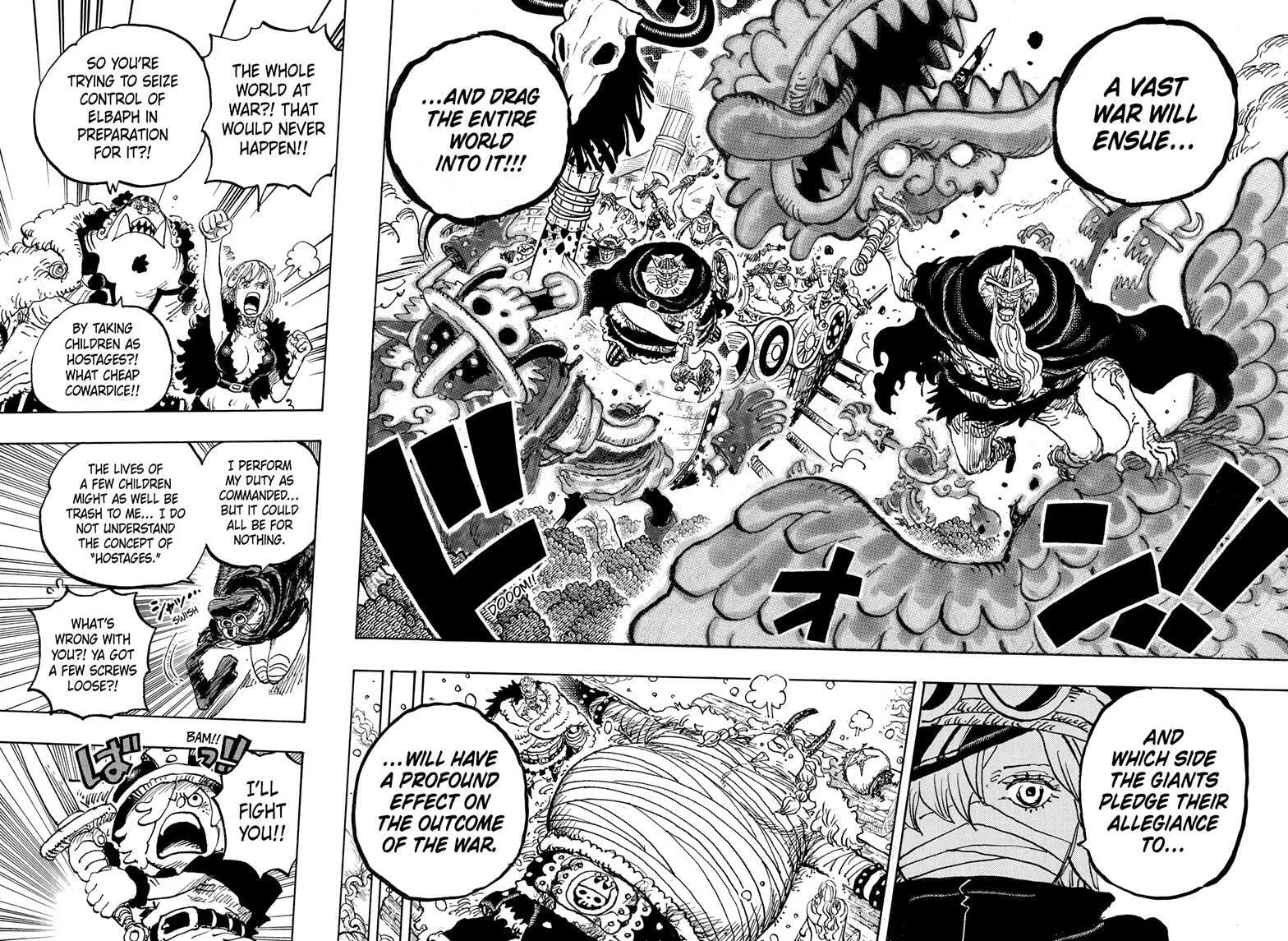 Read One Piece (Colored) chapter 1146 image 9 on Lezhin