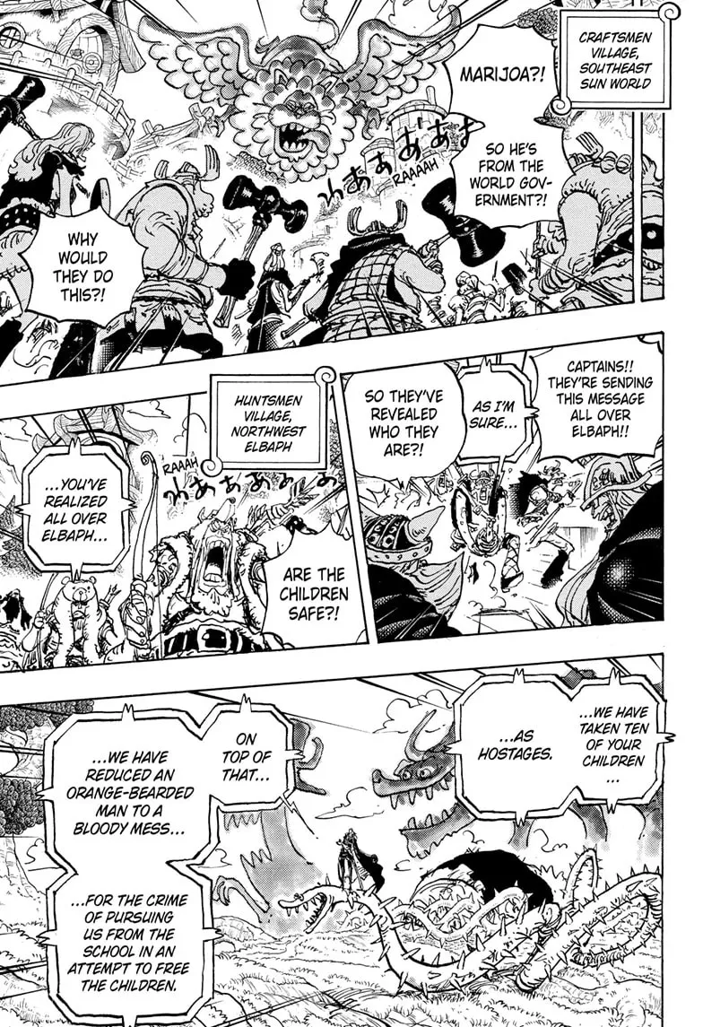 Read One Piece (Colored) chapter 1147 image 6 on Lezhin