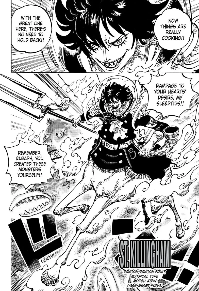 Read One Piece (Colored) chapter 1151 image 4 on Lezhin