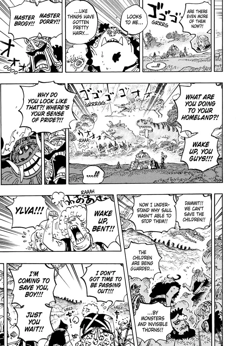 Read One Piece (Colored) chapter 1151 image 5 on Lezhin