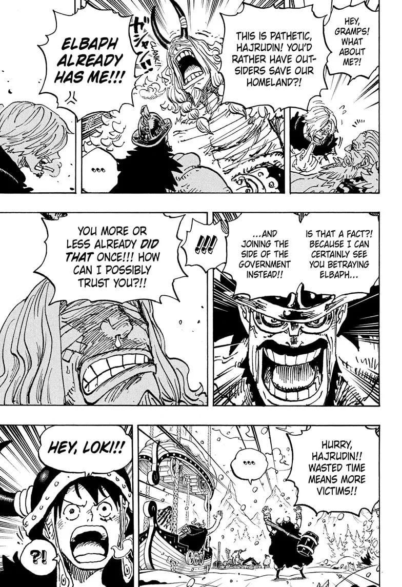 Read One Piece (Colored) chapter 1152 image 4 on Lezhin