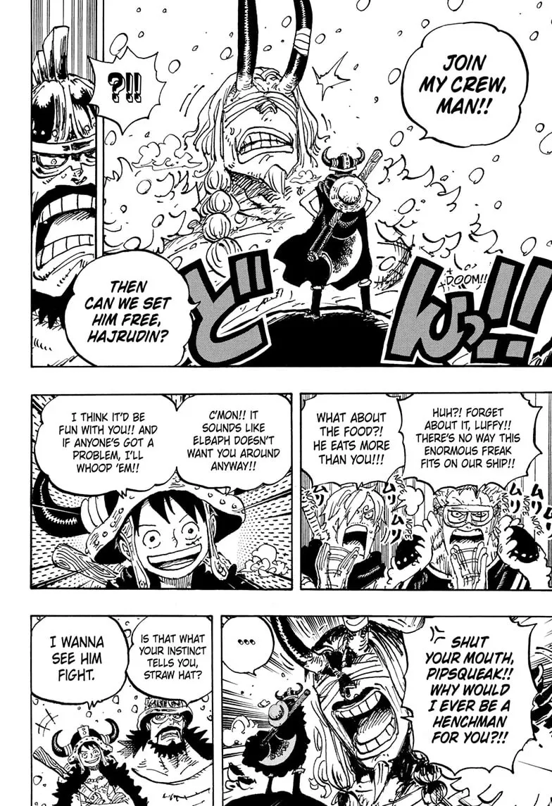 Read One Piece (Colored) chapter 1152 image 5 on Lezhin