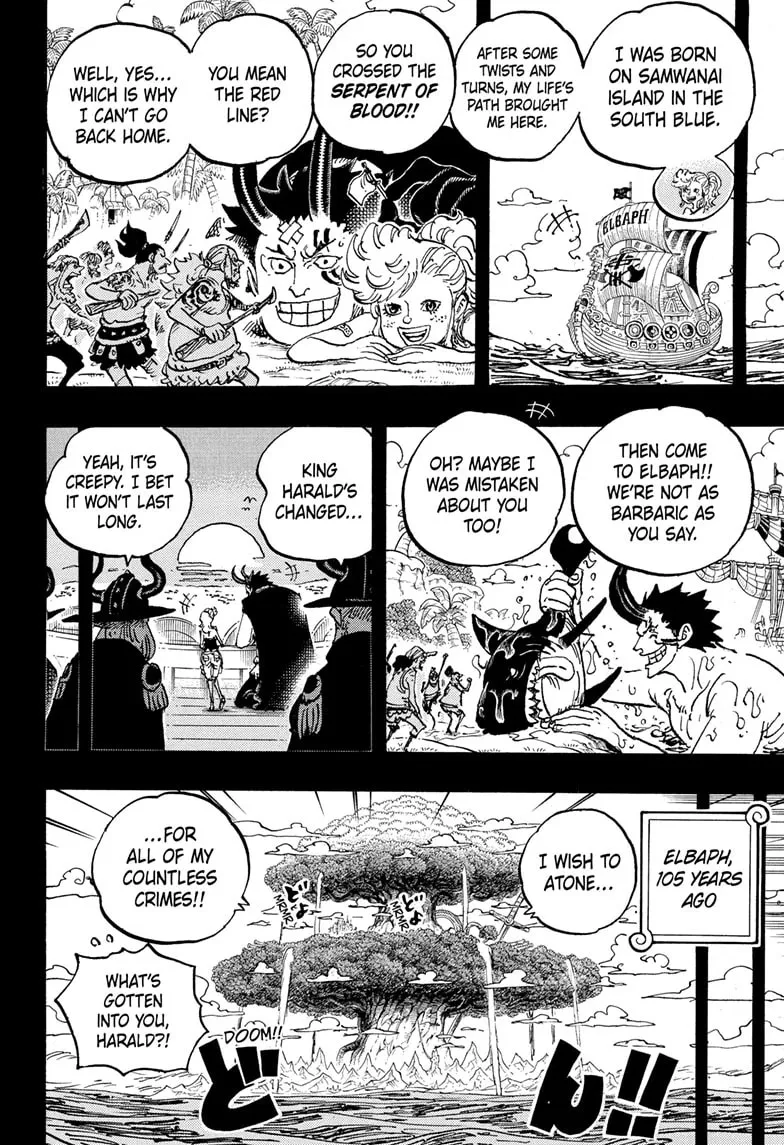 Read One Piece (Colored) chapter 1153 image 7 on Lezhin
