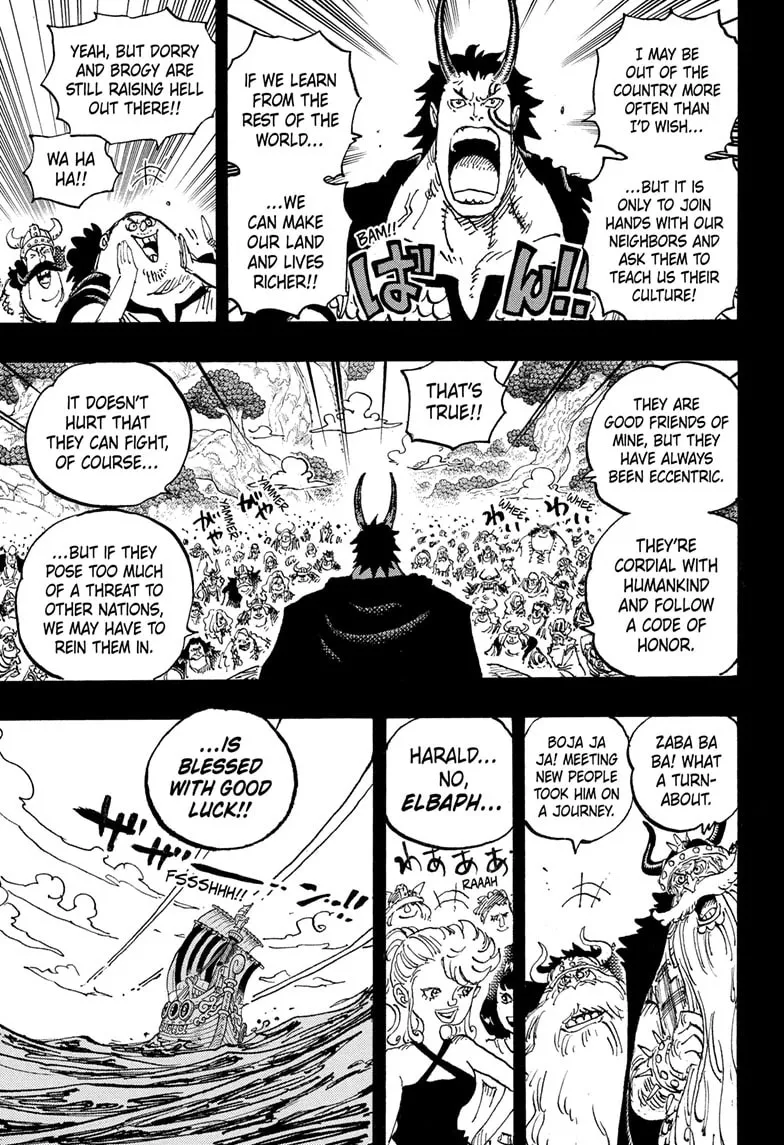 Read One Piece (Colored) chapter 1153 image 8 on Lezhin