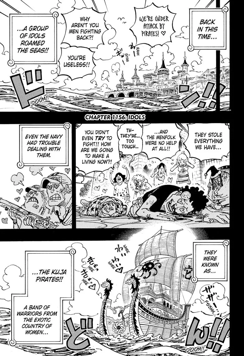 Read One Piece (Colored) chapter 1156 image 2 on Lezhin