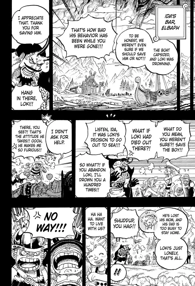 Read One Piece (Colored) chapter 1156 image 9 on Lezhin