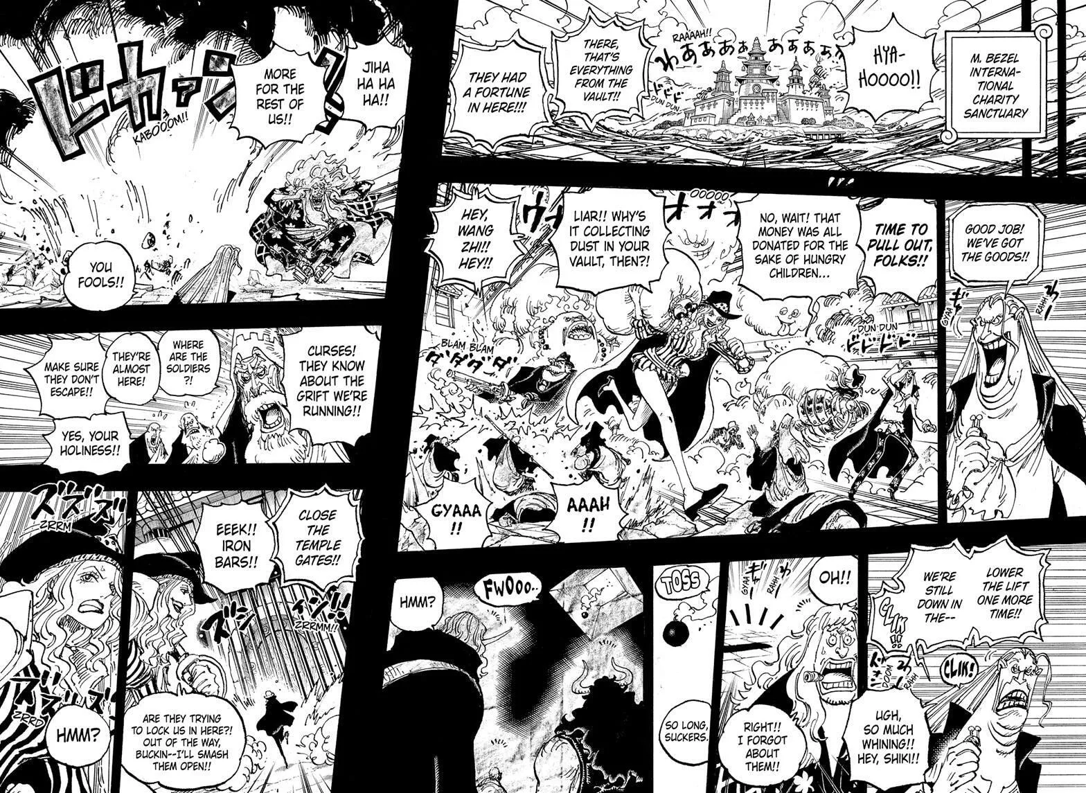 Read One Piece (Colored) chapter 1157 image 1 on Lezhin