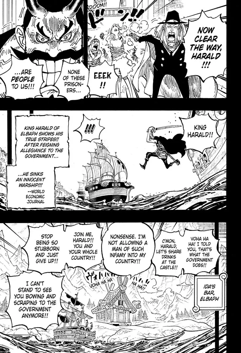 Read One Piece (Colored) chapter 1157 image 6 on Lezhin