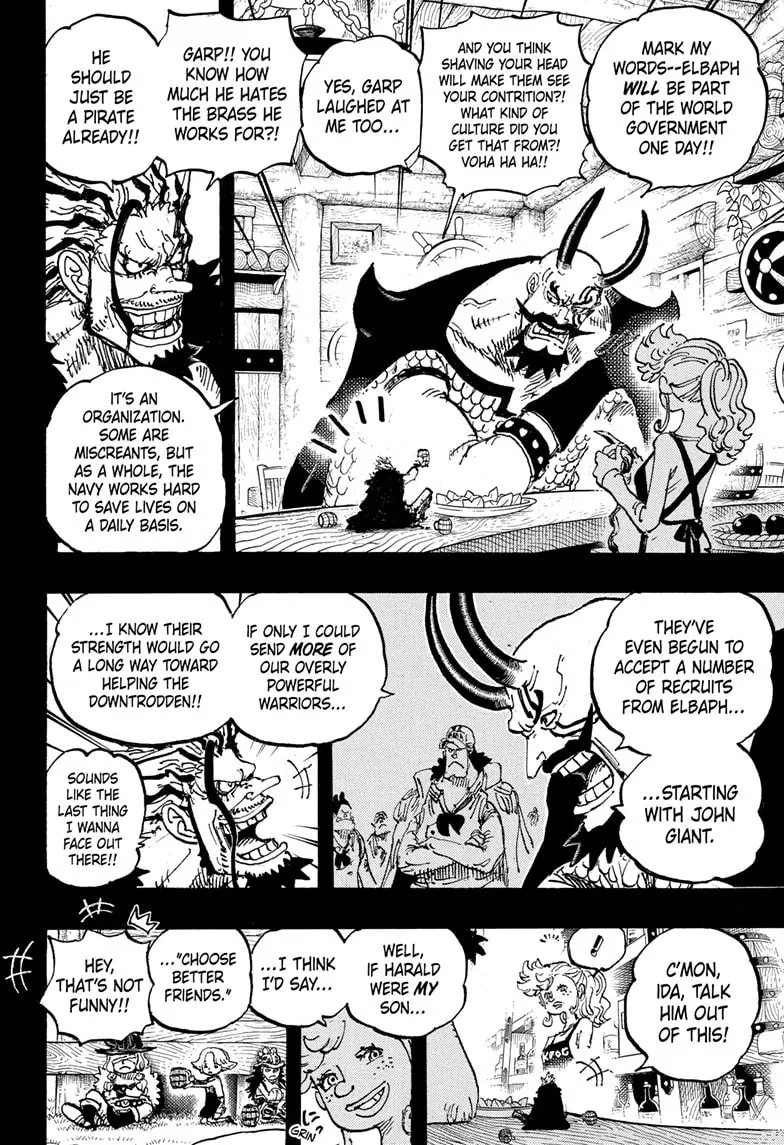 Read One Piece (Colored) chapter 1157 image 7 on Lezhin
