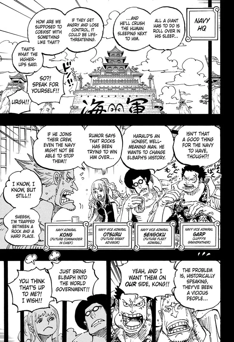 Read One Piece (Colored) chapter 1157 image 8 on Lezhin