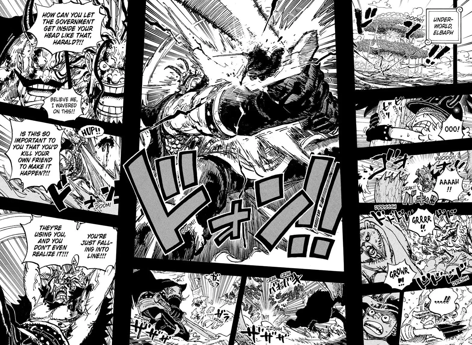 Read One Piece (Colored) chapter 1158 image 9 on Lezhin