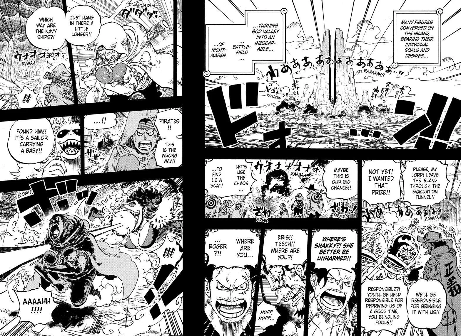One Piece (Colored) Chapter 1161 page 4 - 