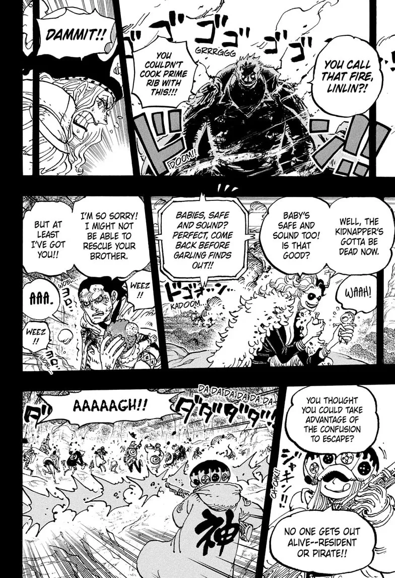 One Piece (Colored) Chapter 1161 page 10 - 
