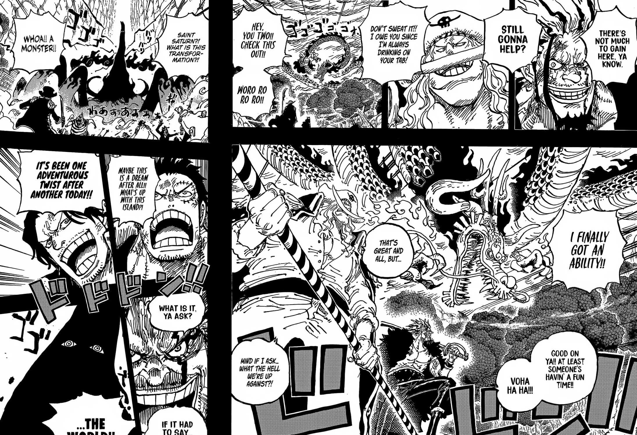 One Piece (Colored) Chapter 1162 page 32 - 