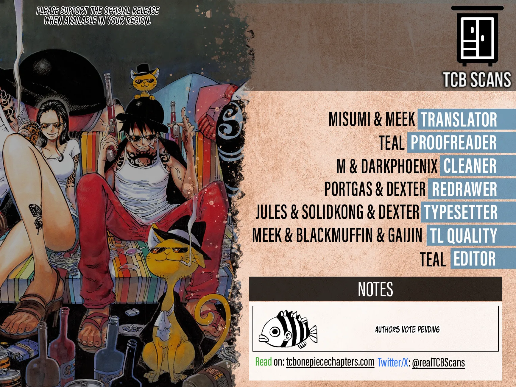 One Piece (Colored) Chapter 1165 page 3 - 