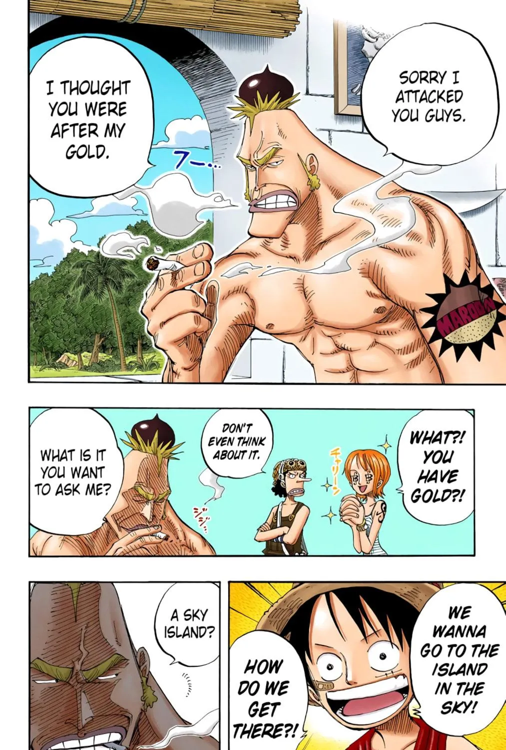 Read One Piece (Colored) chapter 228 image 10 on Lezhin