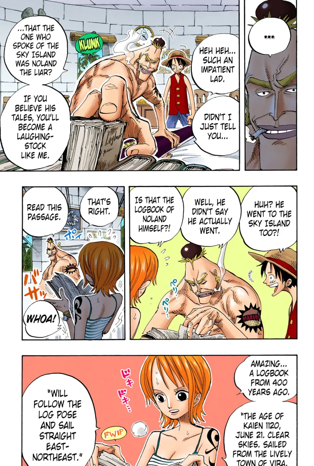 Read One Piece (Colored) chapter 228 image 32 on Lezhin