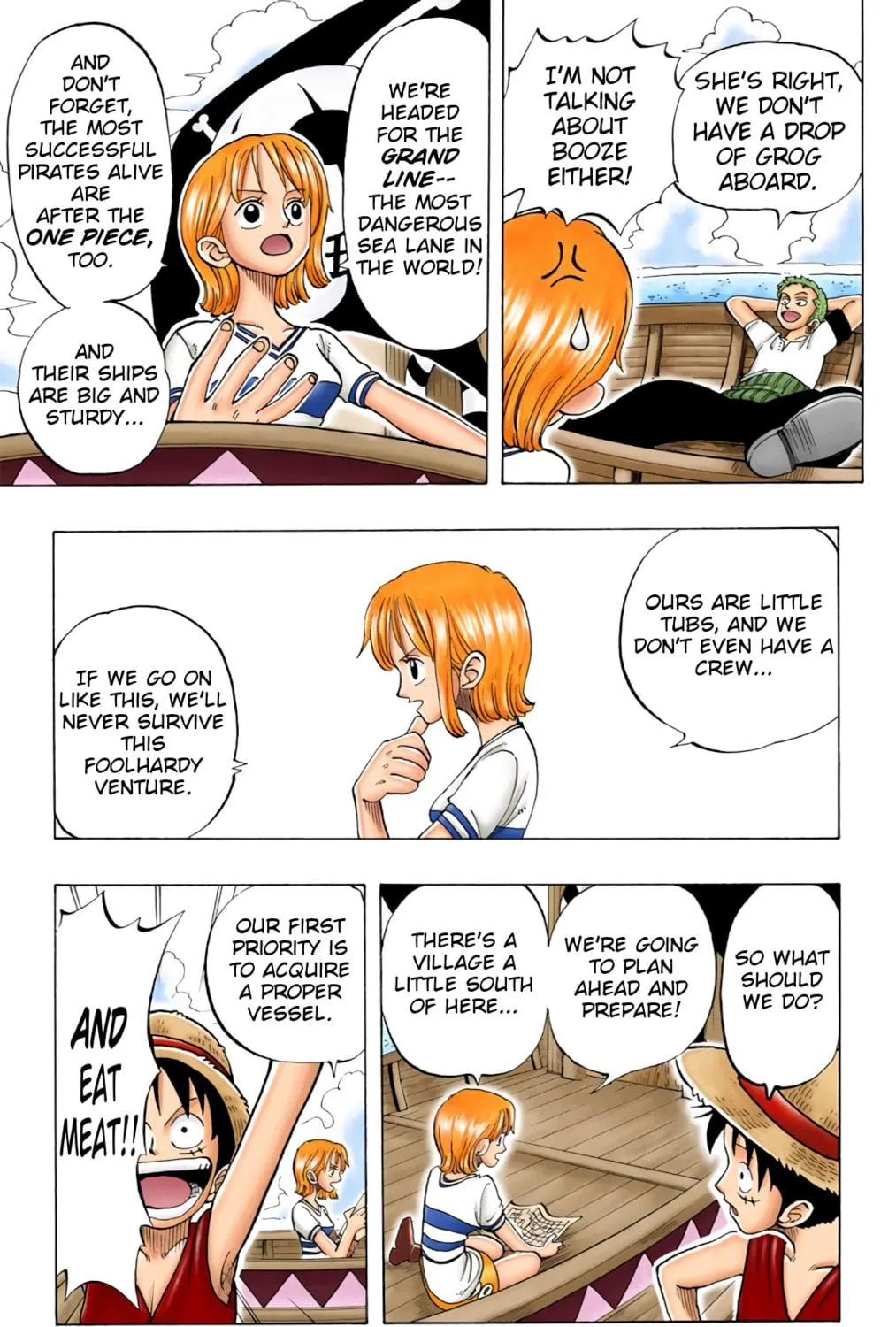 Read One Piece (Colored) chapter 23 image 4 on Lezhin