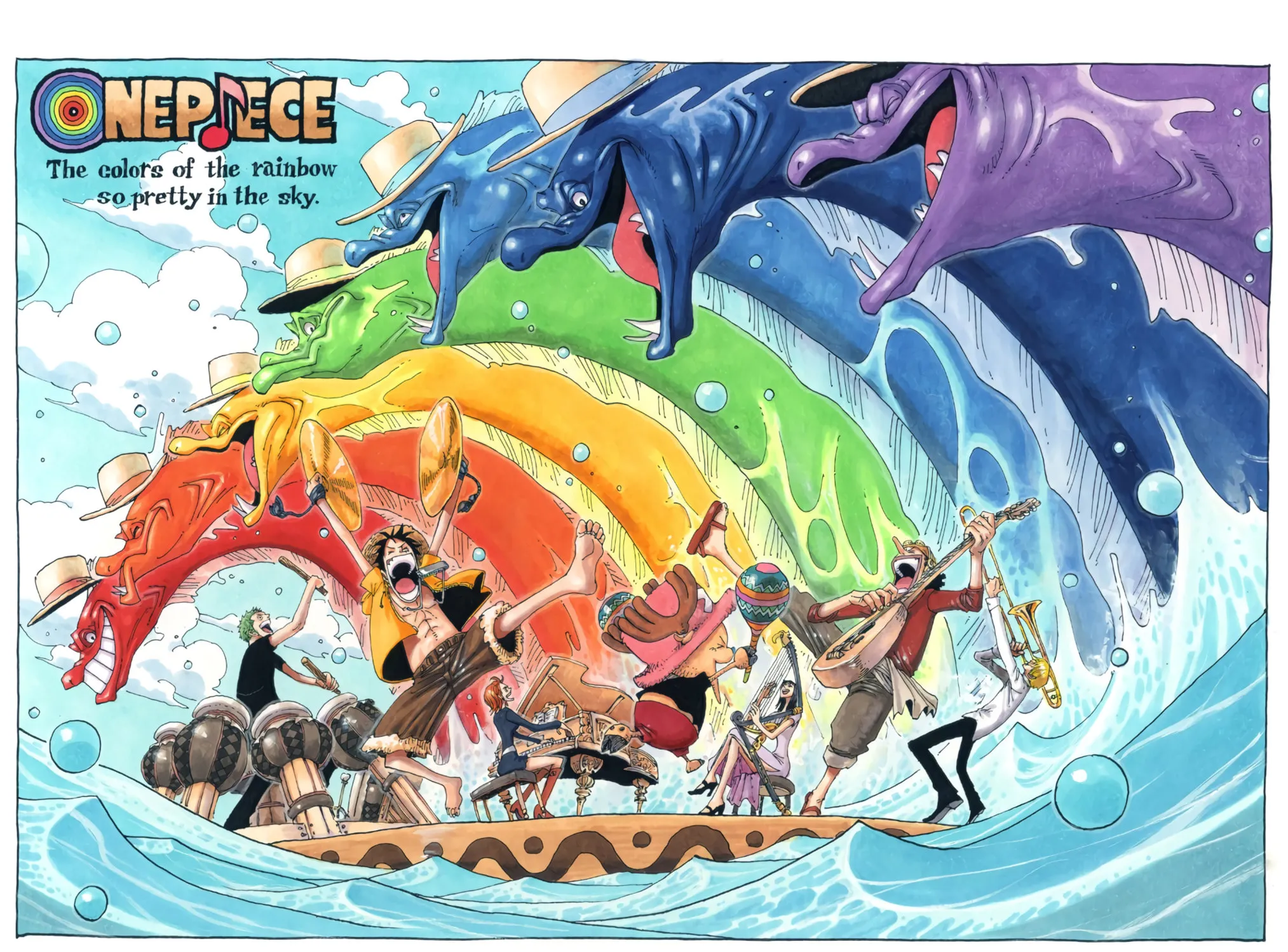 Read One Piece (Colored) chapter 303.5 image 2 on Lezhin