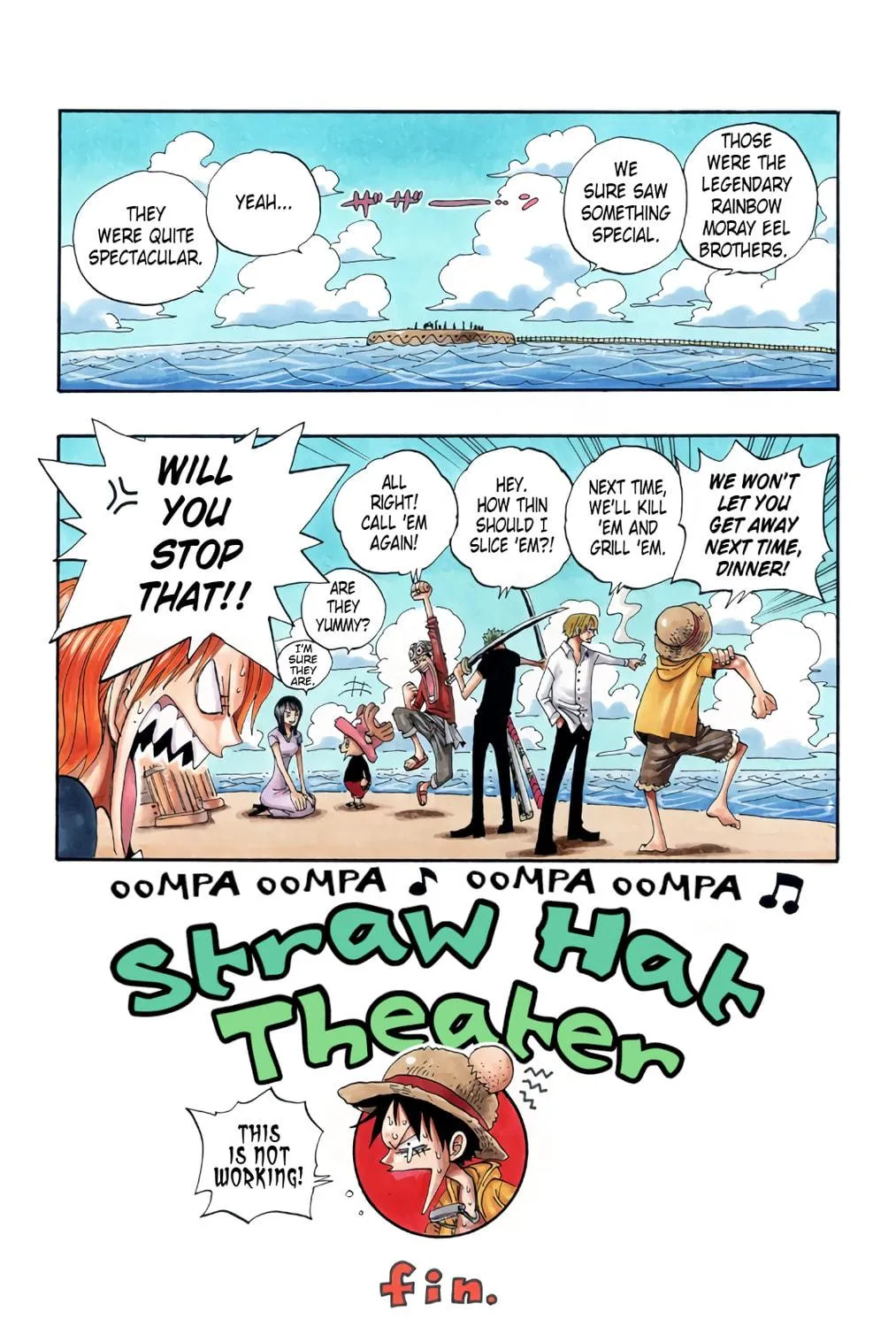 Read One Piece (Colored) chapter 303.5 image 4 on Lezhin