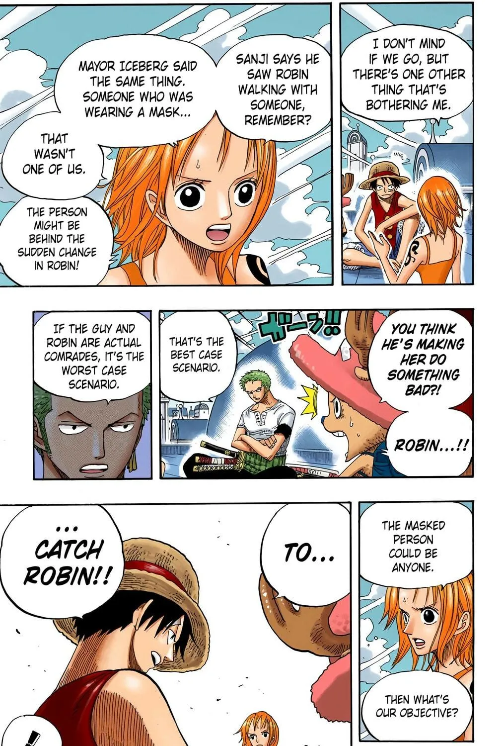 Read One Piece (Colored) chapter 341 image 8 on Lezhin