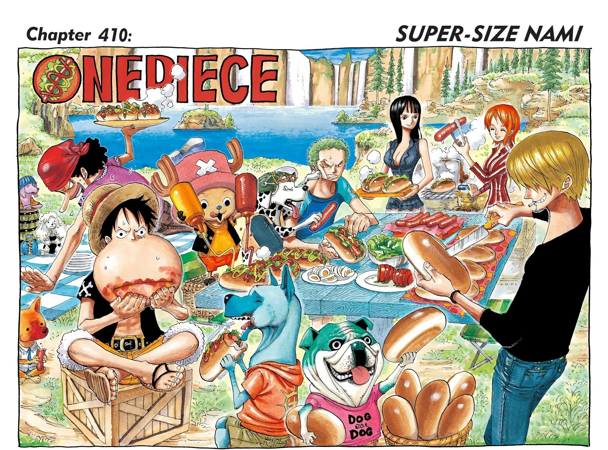 Read One Piece (Colored) chapter 410 image 2 on Lezhin