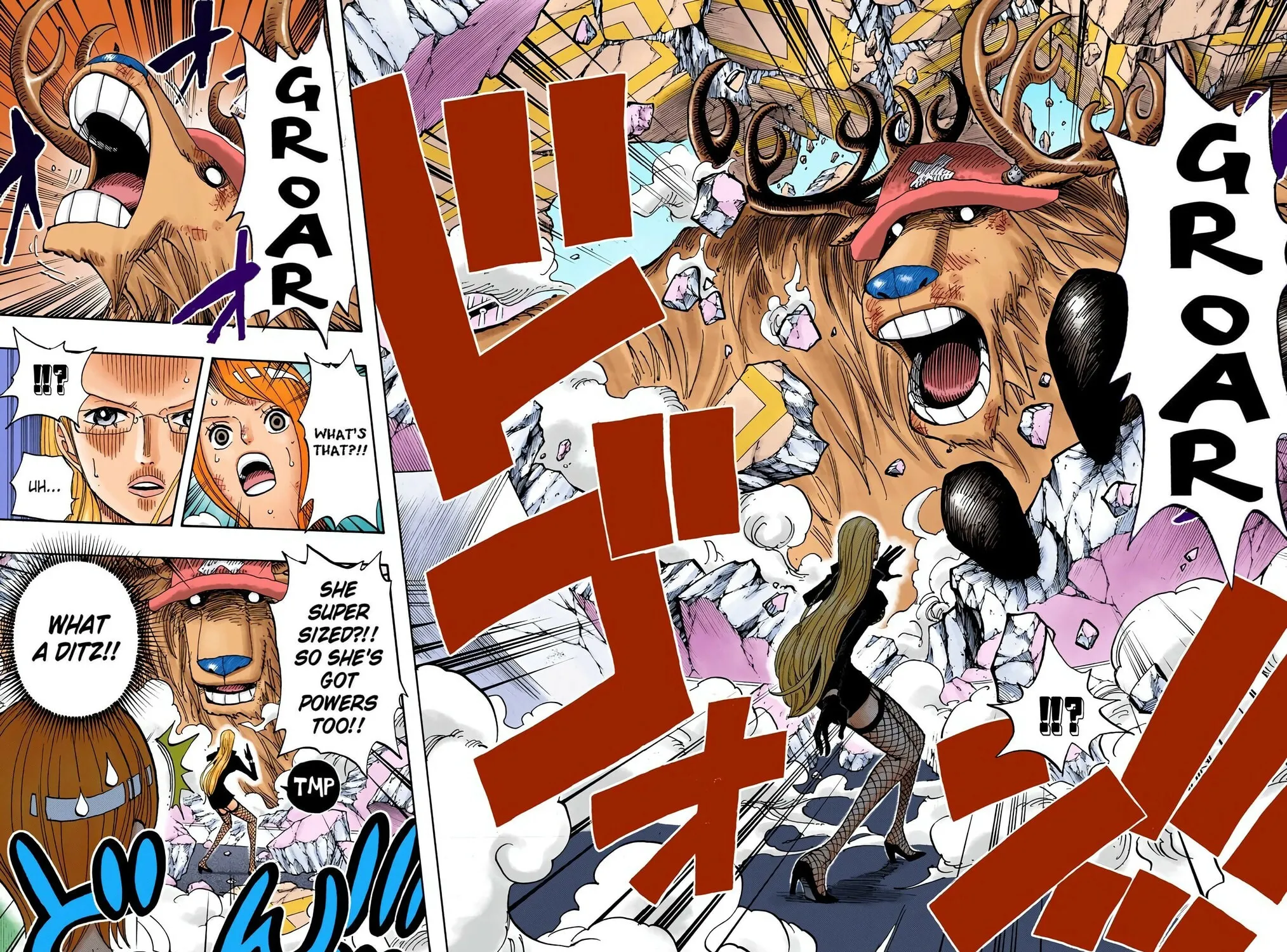 Read One Piece (Colored) chapter 410 image 36 on Lezhin