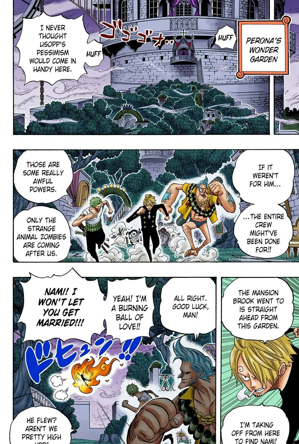 Read One Piece (Colored) chapter 462 image 6 on Lezhin
