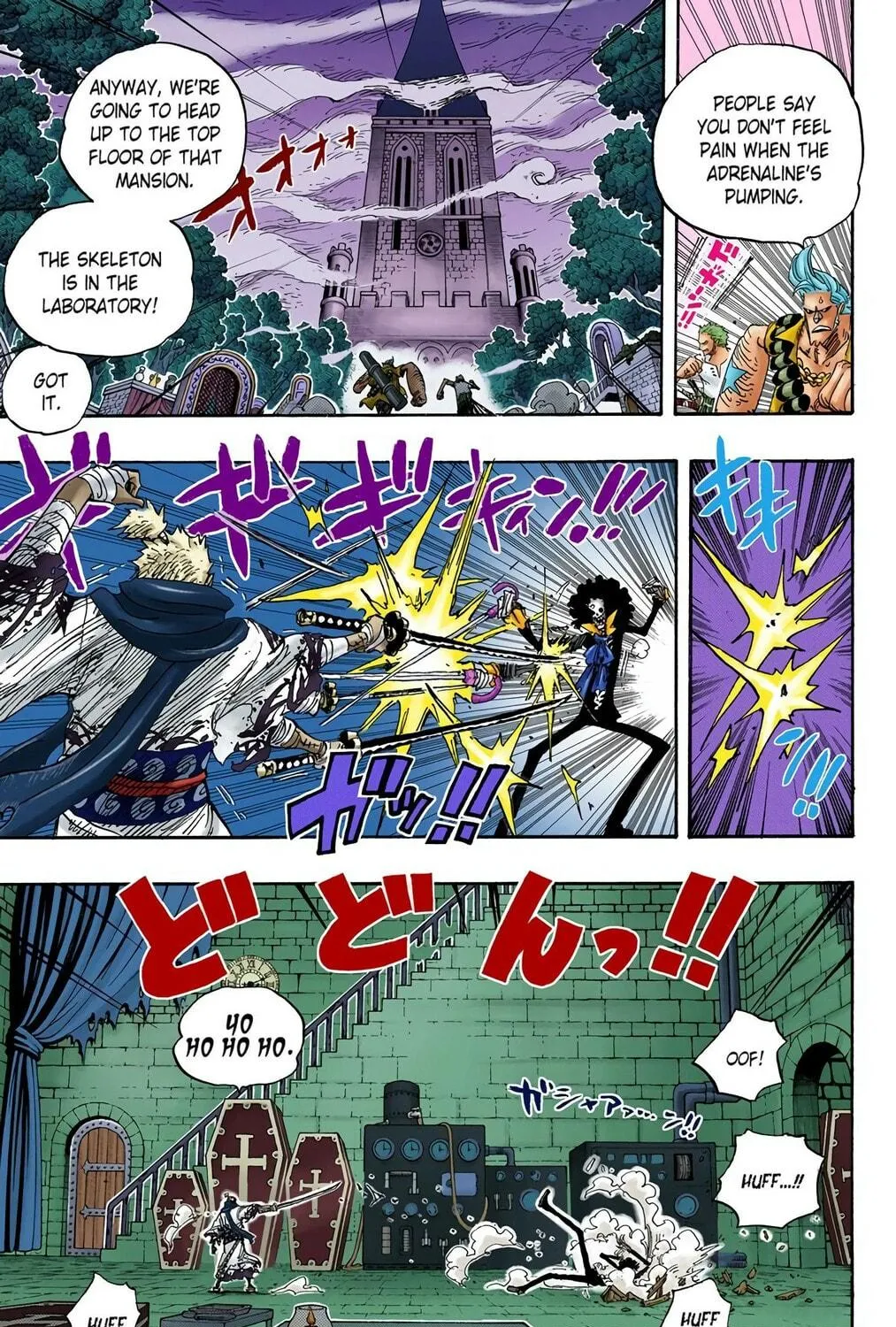 Read One Piece (Colored) chapter 462 image 8 on Lezhin