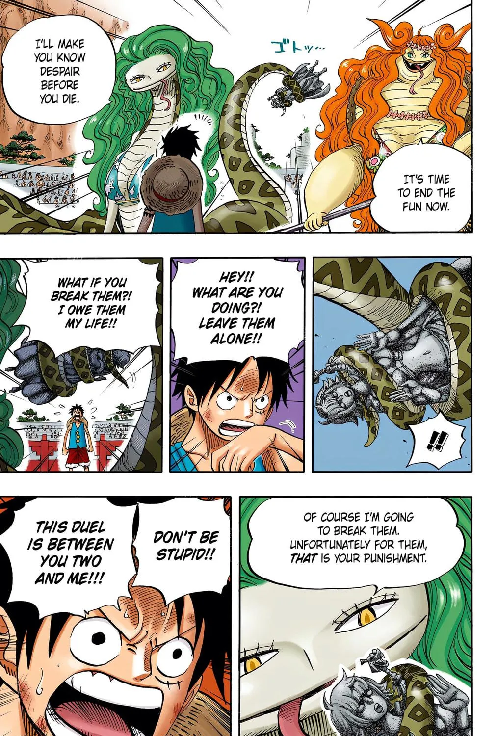 Read One Piece (Colored) chapter 519 image 28 on Lezhin