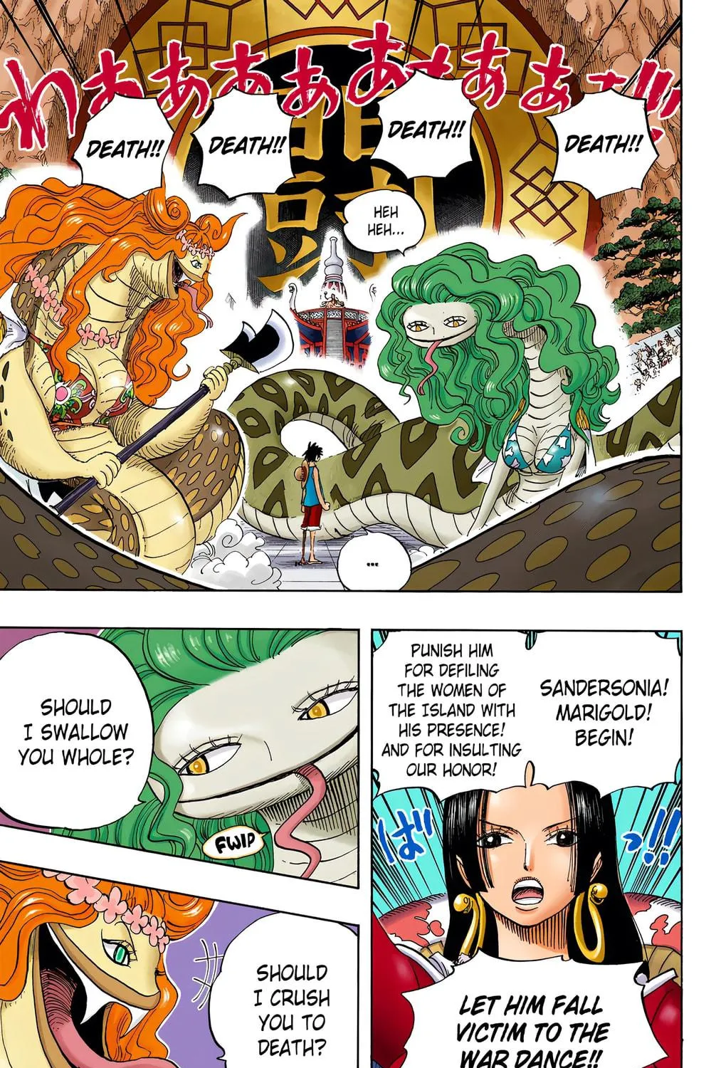 Read One Piece (Colored) chapter 519 image 4 on Lezhin