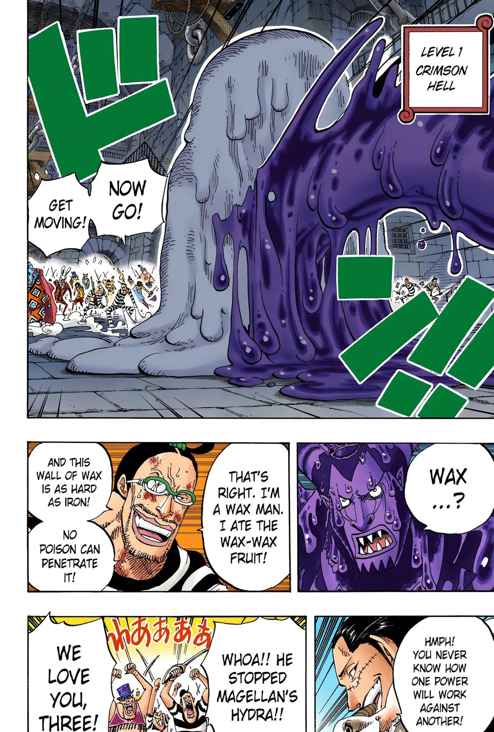 Read One Piece (Colored) chapter 546 image 2 on Lezhin