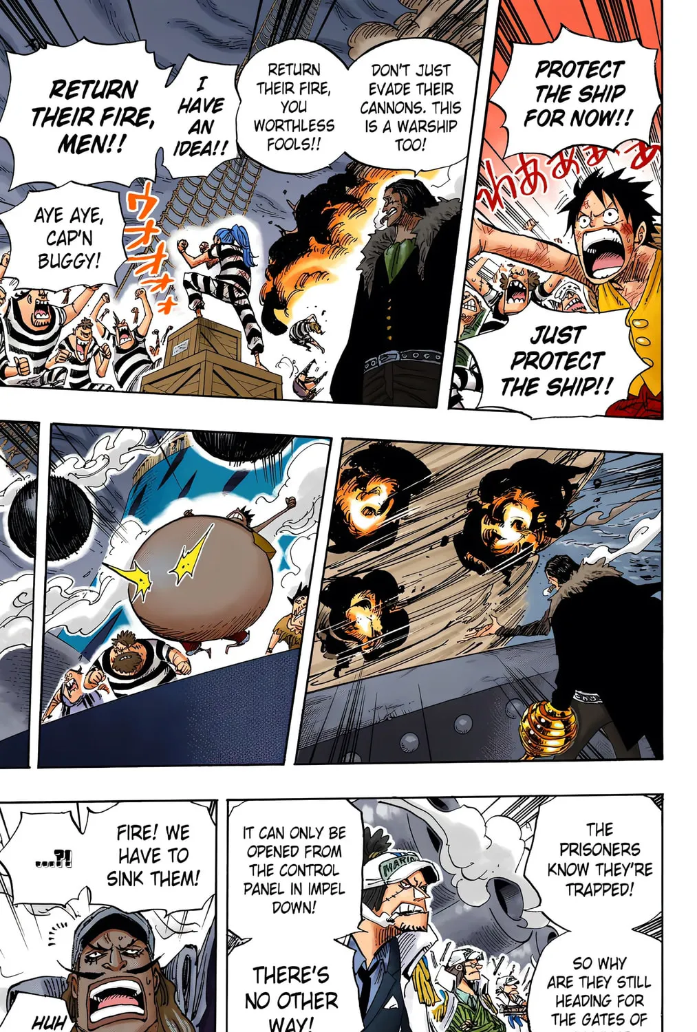 Read One Piece (Colored) chapter 548 image 12 on Lezhin