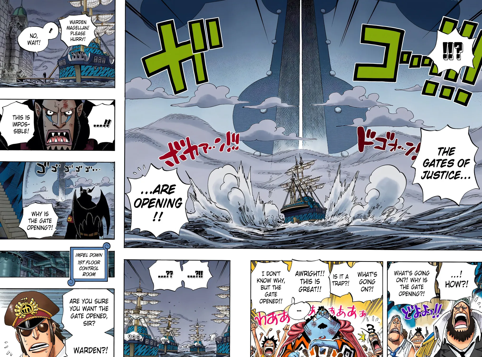 Read One Piece (Colored) chapter 548 image 14 on Lezhin