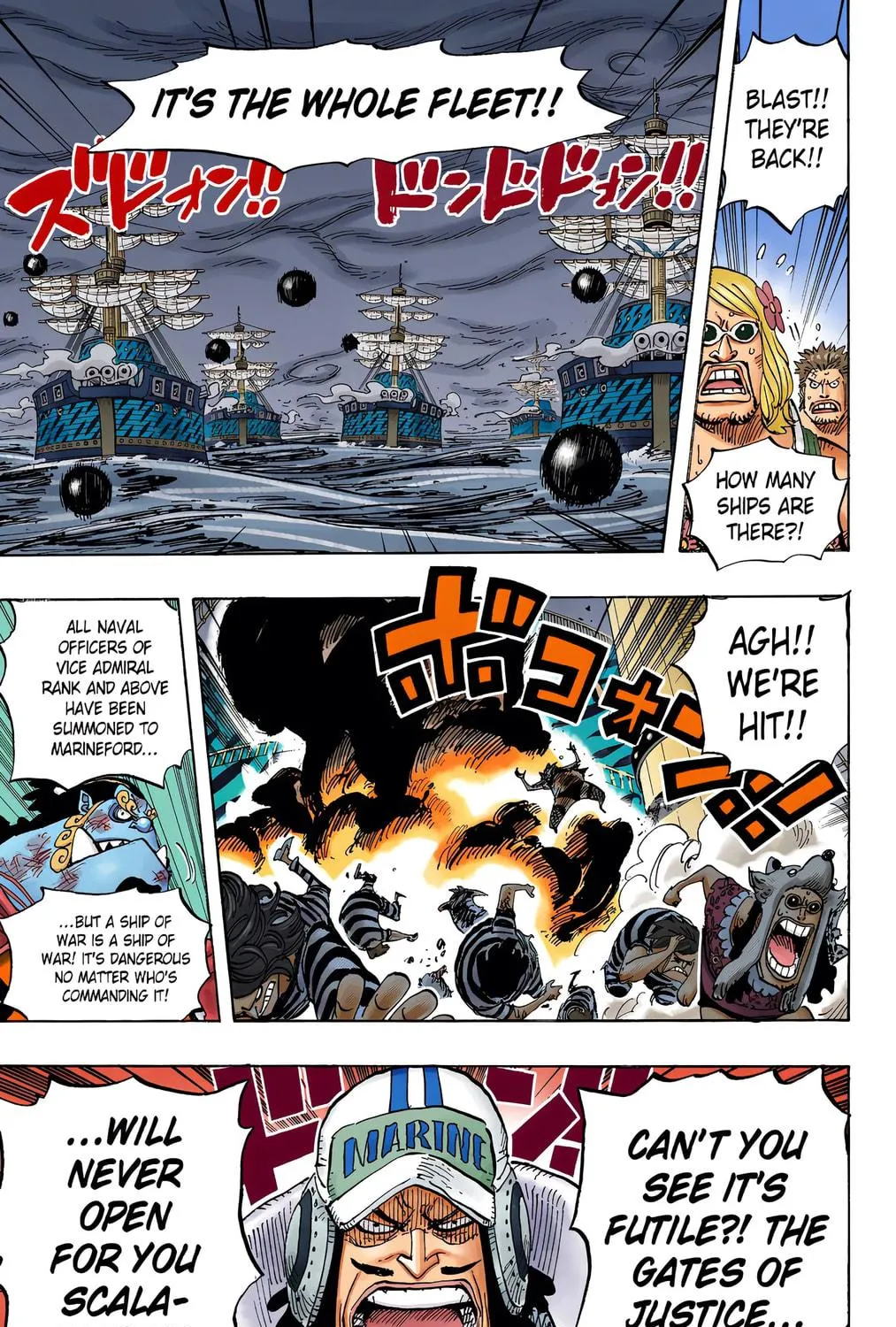 Read One Piece (Colored) chapter 548 image 8 on Lezhin