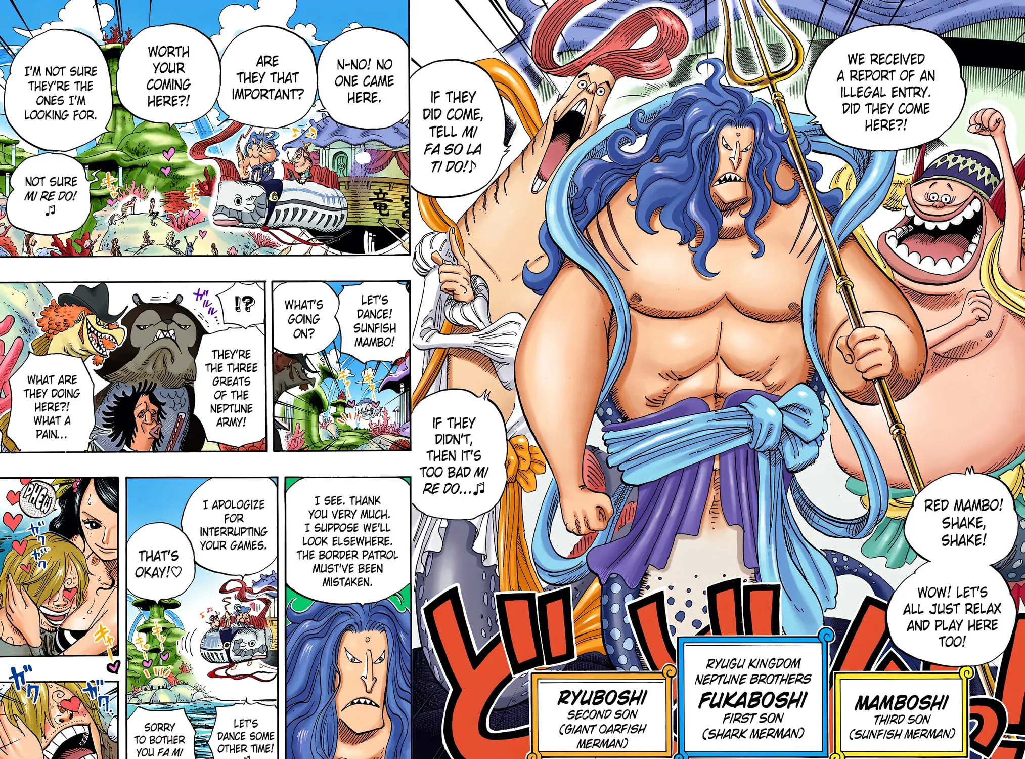Read One Piece (Colored) chapter 609 image 12 on Lezhin