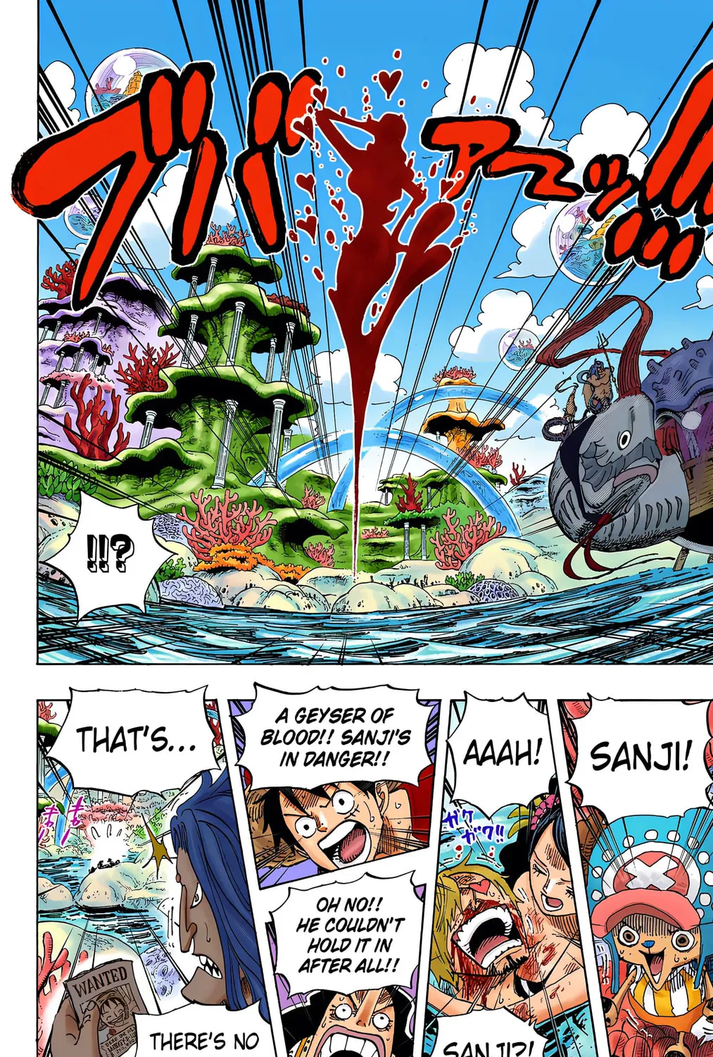 Read One Piece (Colored) chapter 609 image 14 on Lezhin