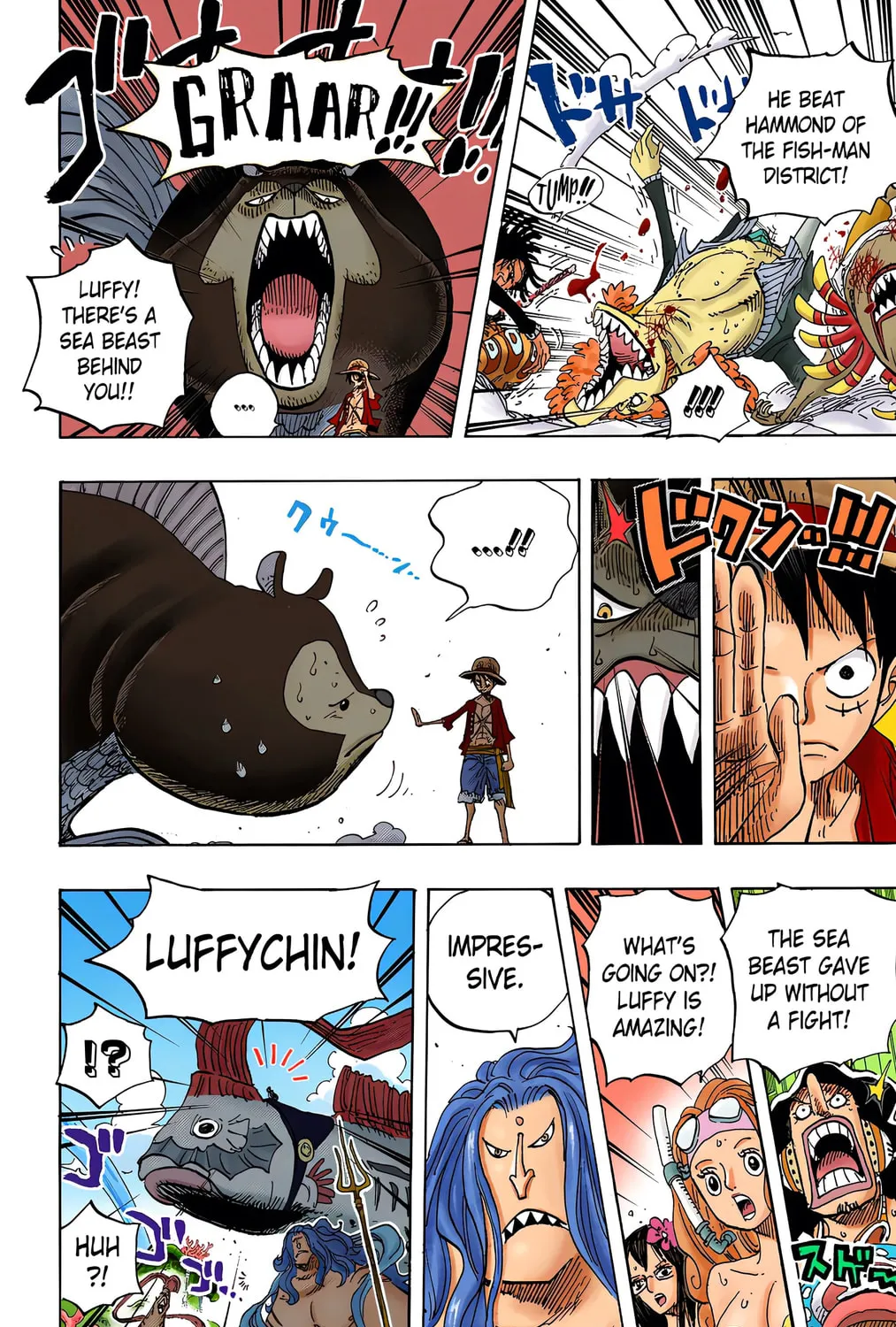 Read One Piece (Colored) chapter 609 image 26 on Lezhin