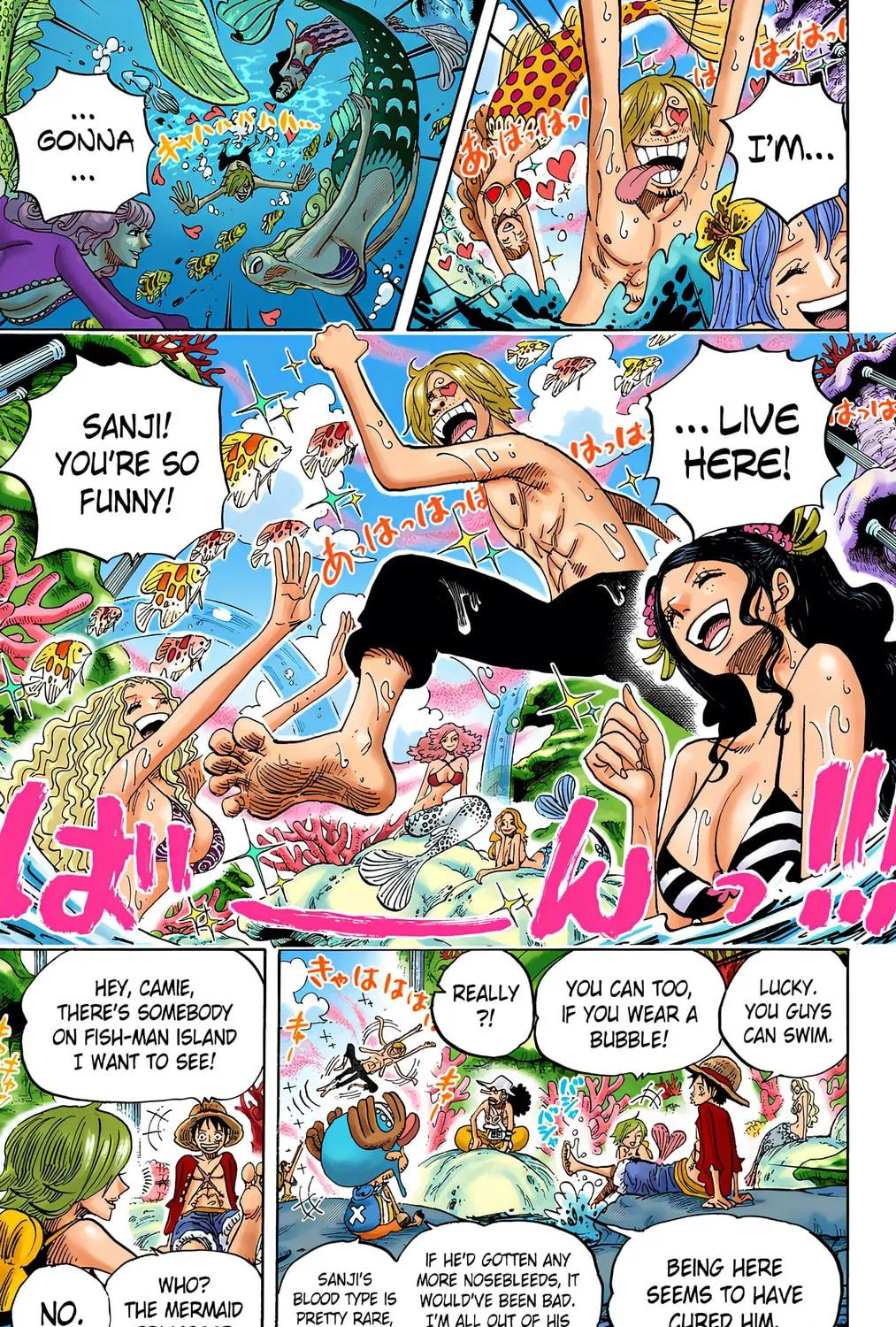 Read One Piece (Colored) chapter 609 image 4 on Lezhin