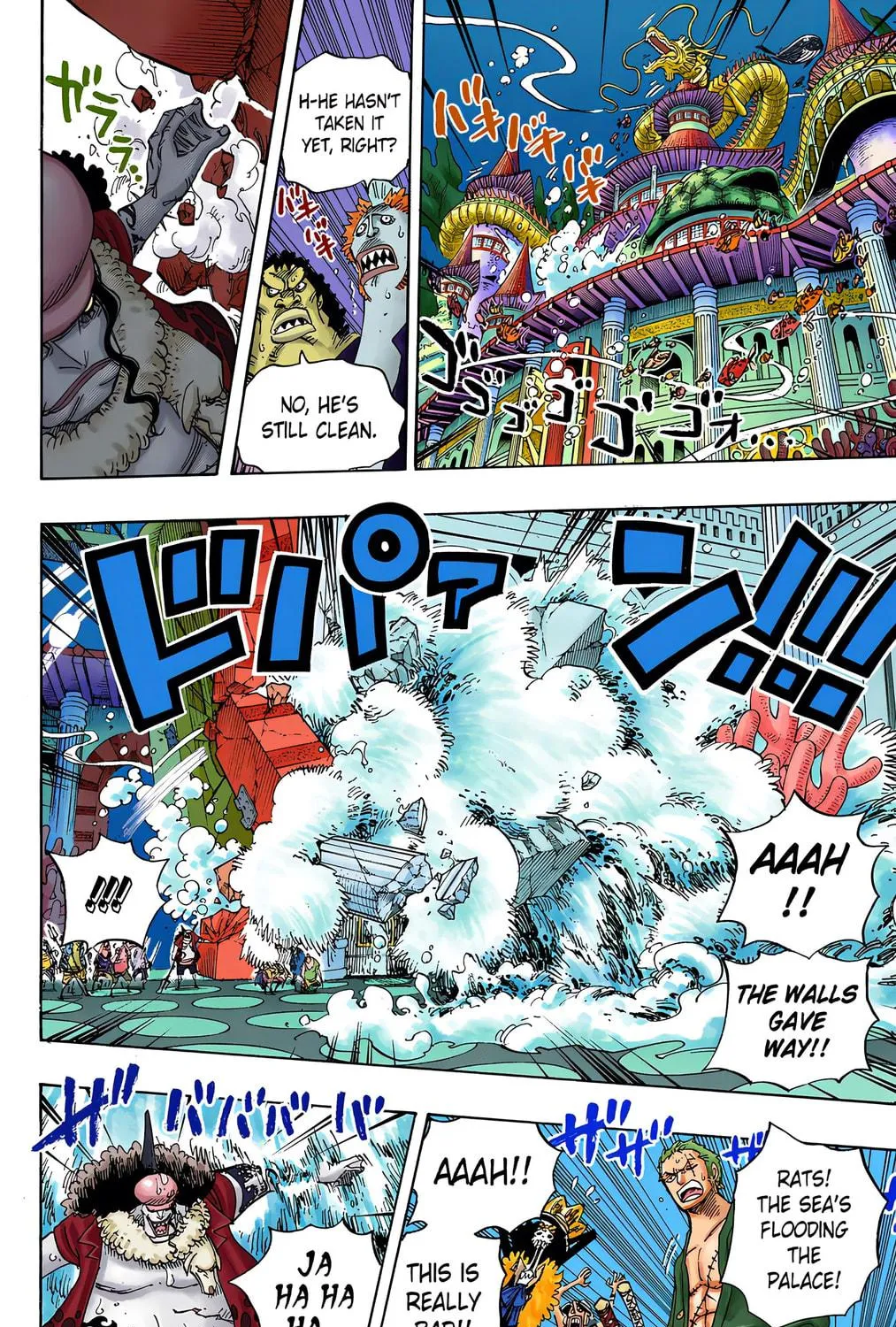 Read One Piece (Colored) chapter 617 image 10 on Lezhin
