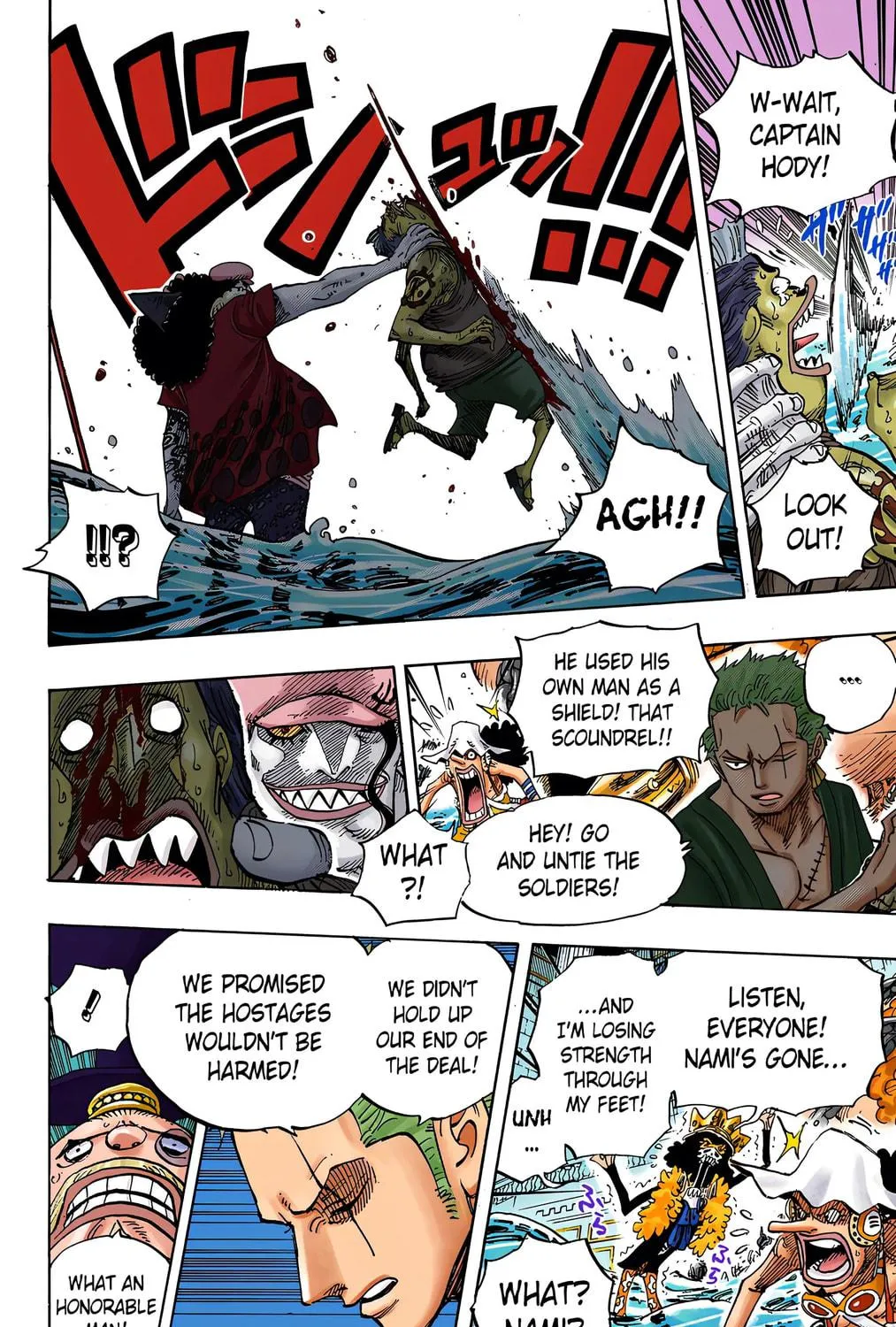 Read One Piece (Colored) chapter 617 image 18 on Lezhin
