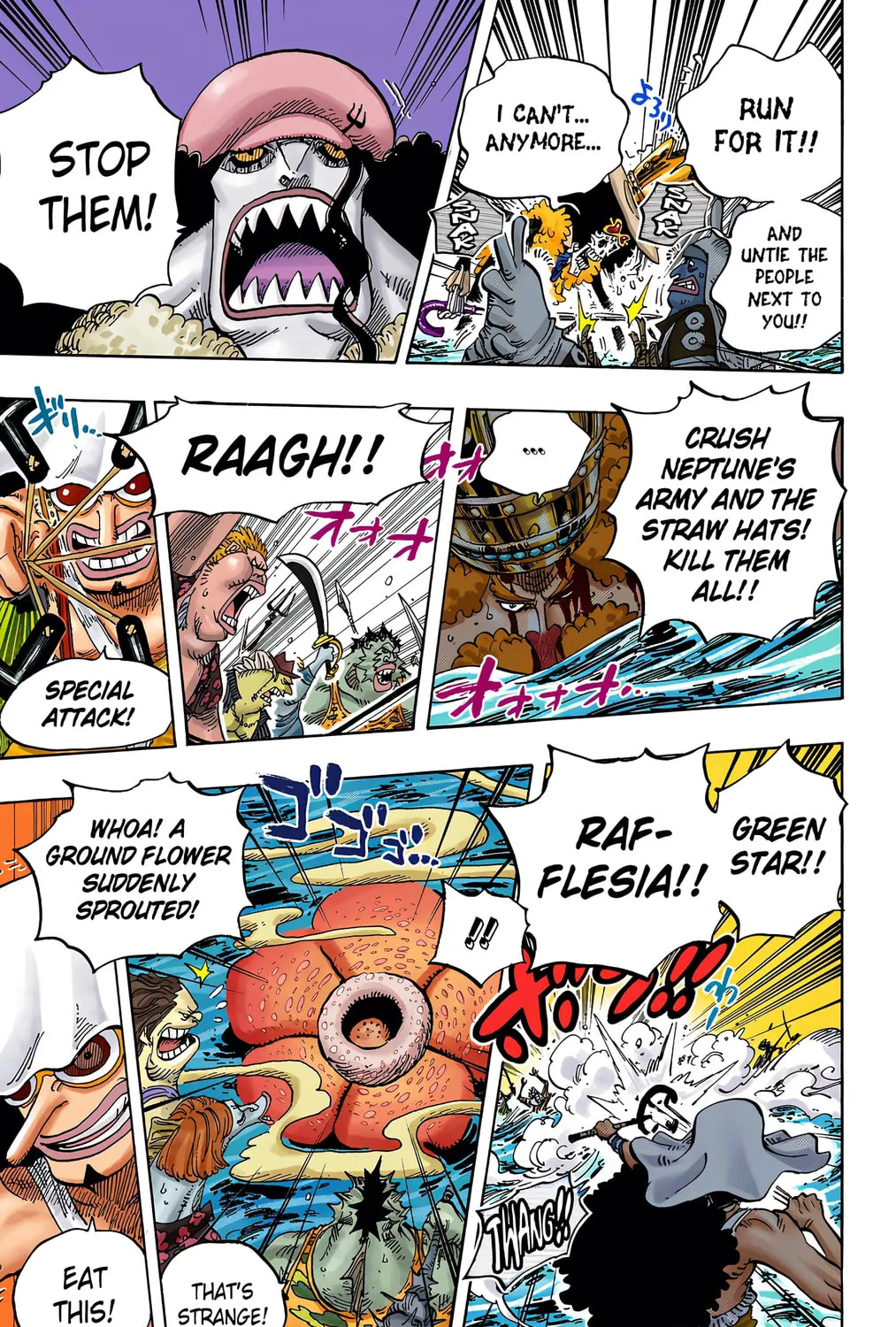 Read One Piece (Colored) chapter 617 image 20 on Lezhin