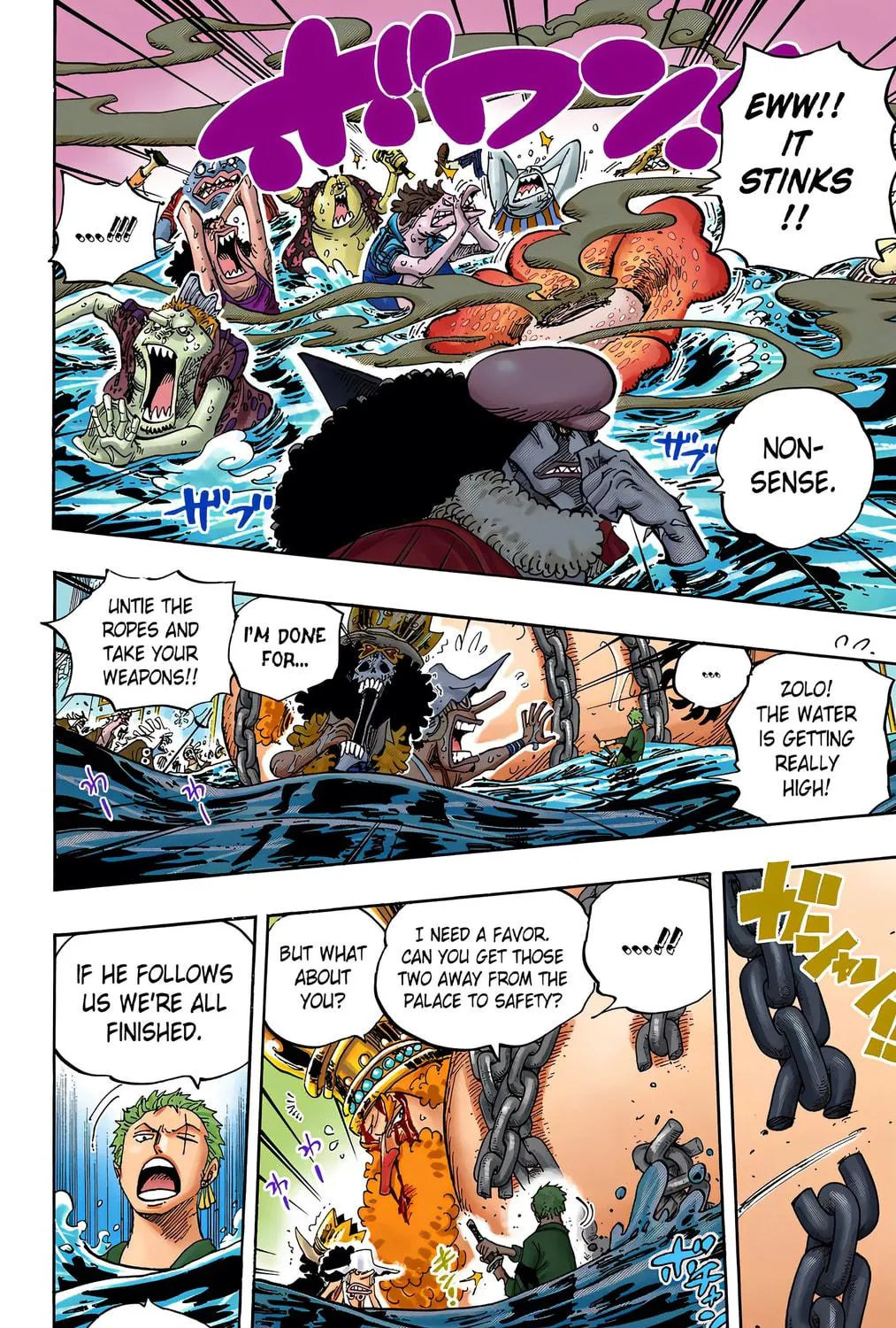 Read One Piece (Colored) chapter 617 image 22 on Lezhin