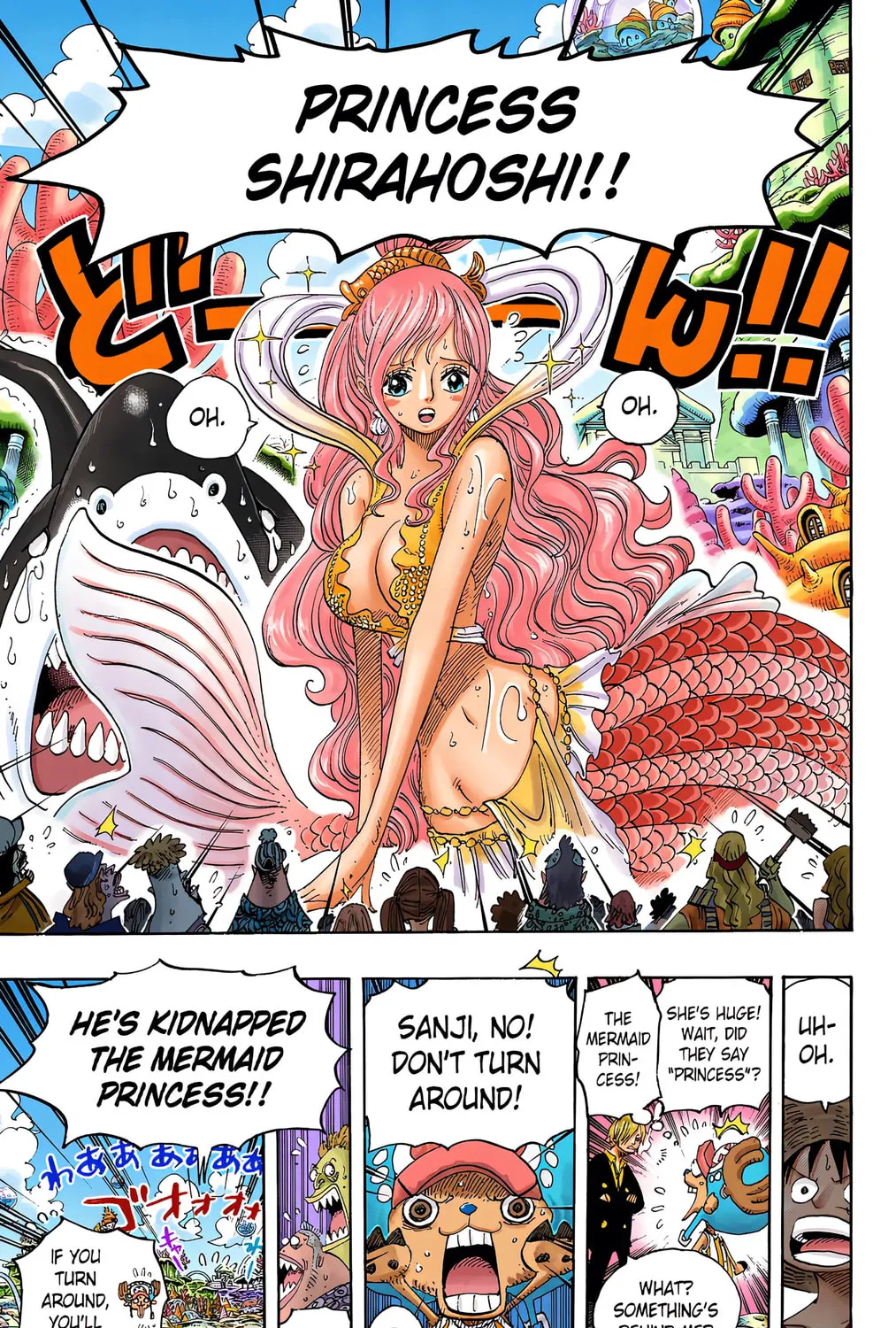 Read One Piece (Colored) chapter 617 image 32 on Lezhin