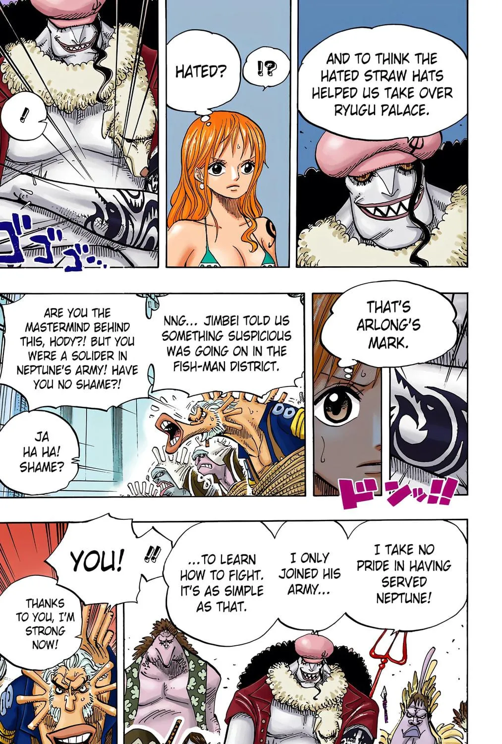 Read One Piece (Colored) chapter 617 image 4 on Lezhin